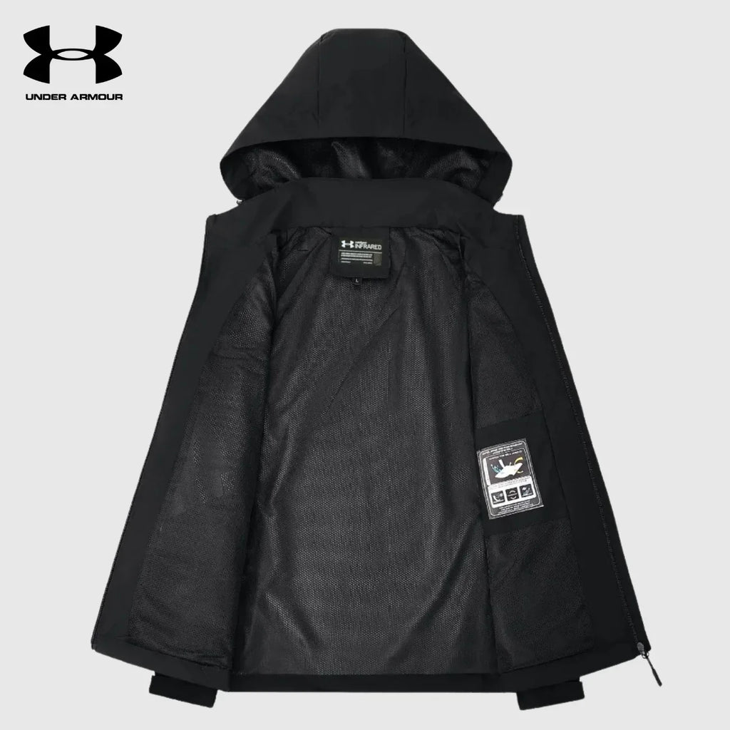 UA™ Performance Hooded Jacket — Black