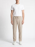 Zanzibar – Linen Pants — Beige — front view