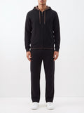 Weekend Zip Vest – Black — front view
