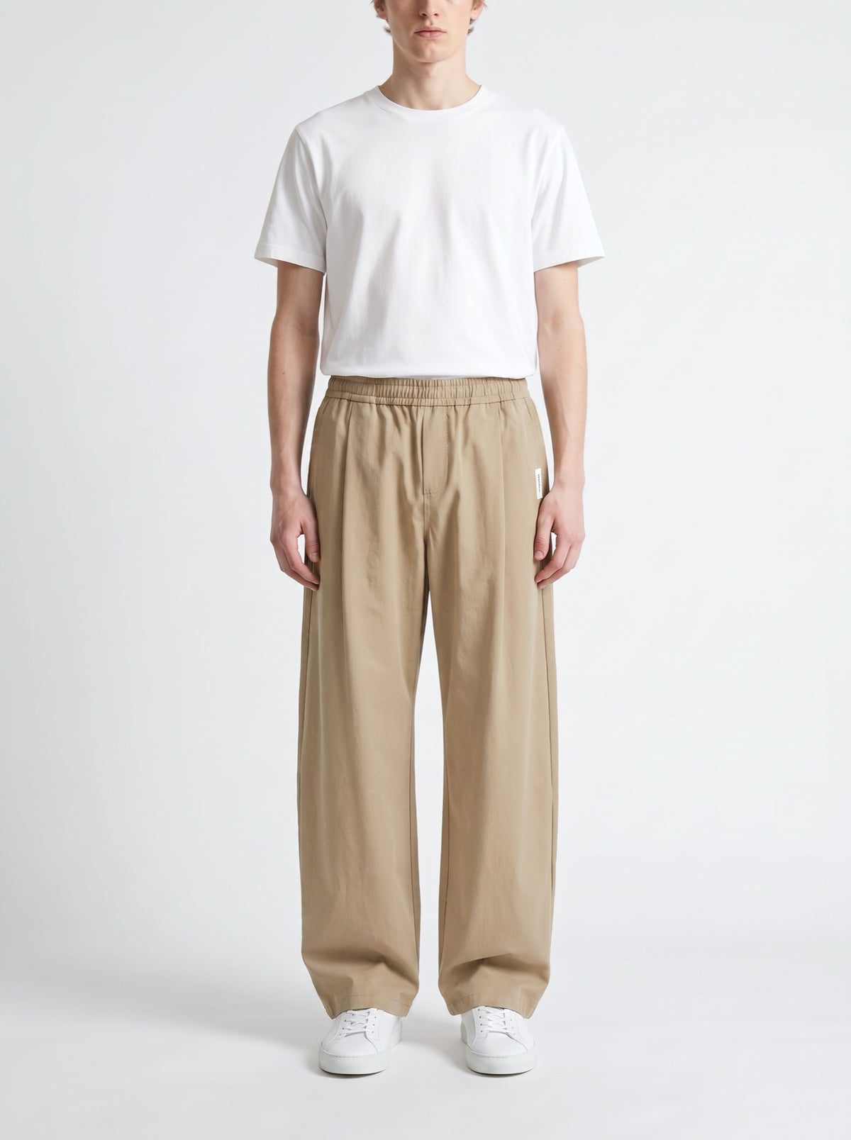 Urban Wide Pants — Beige