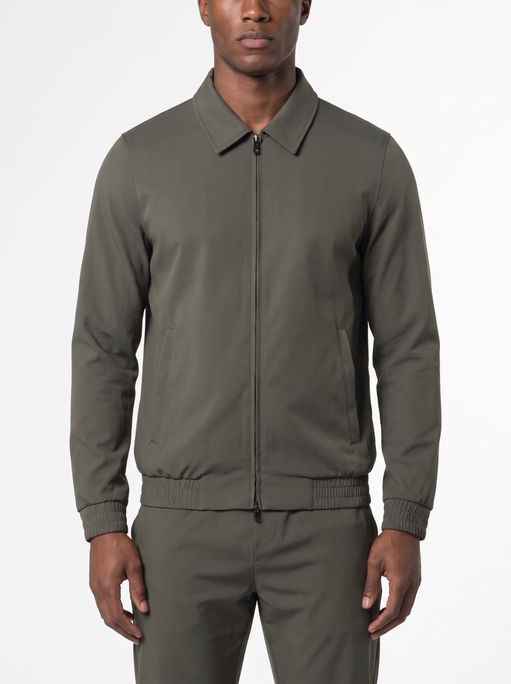 Technical Jacket - Green — front view