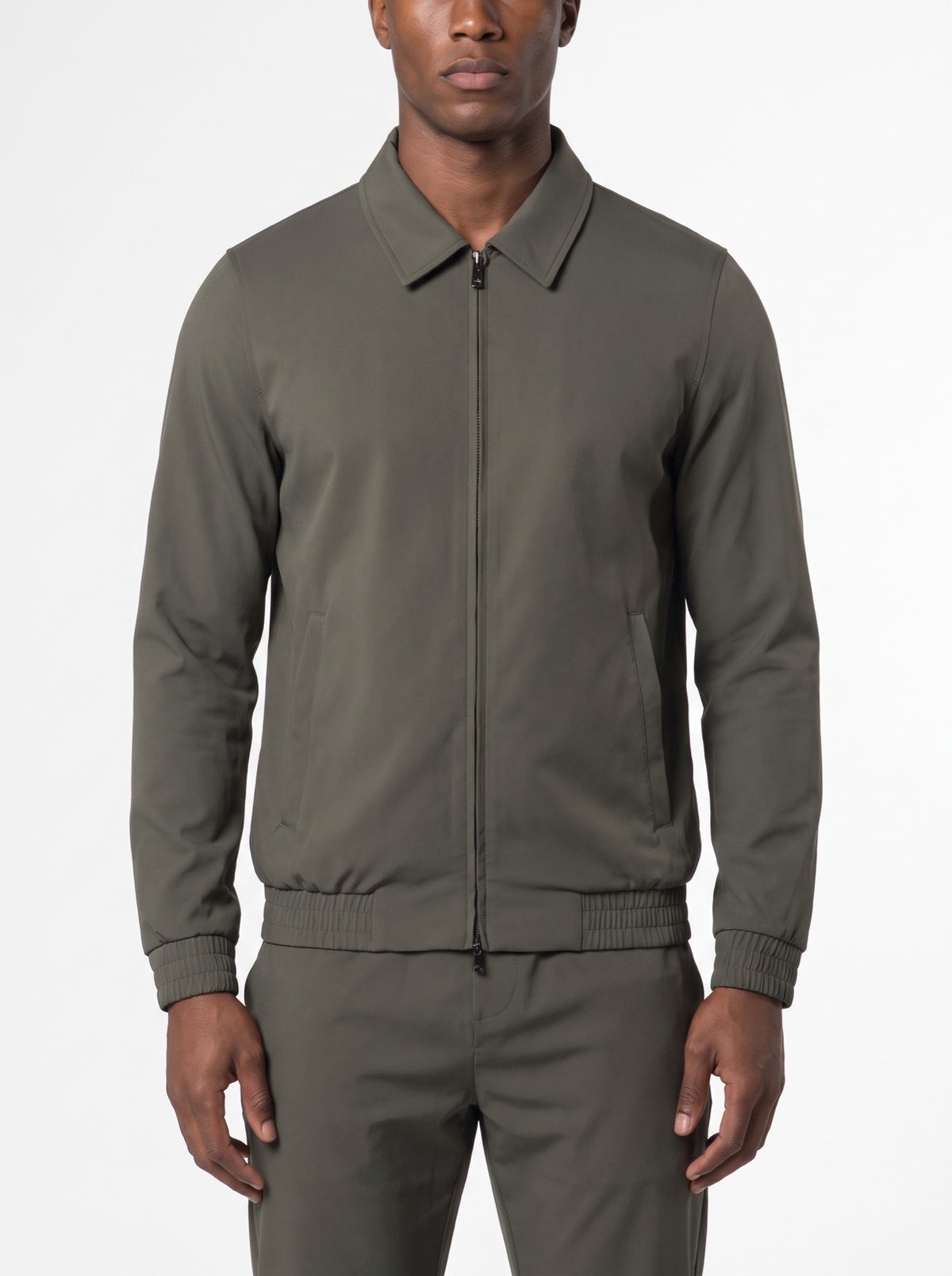Technical Jacket - Green — front view