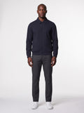 Tech Jacket – Navy Blue — front view