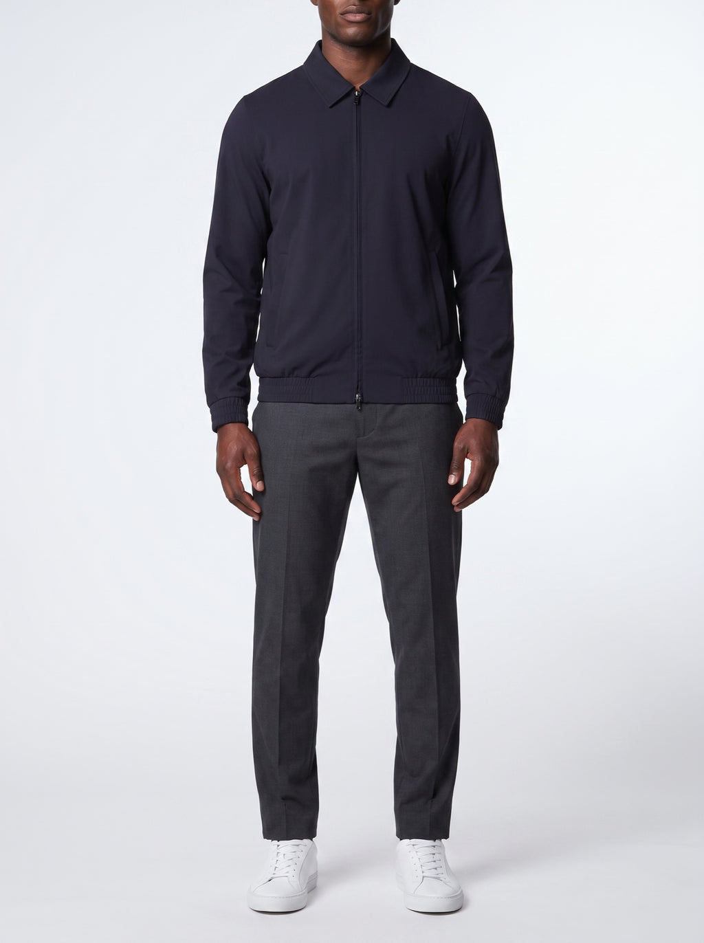 Tech Pants – Navy Blue — front view