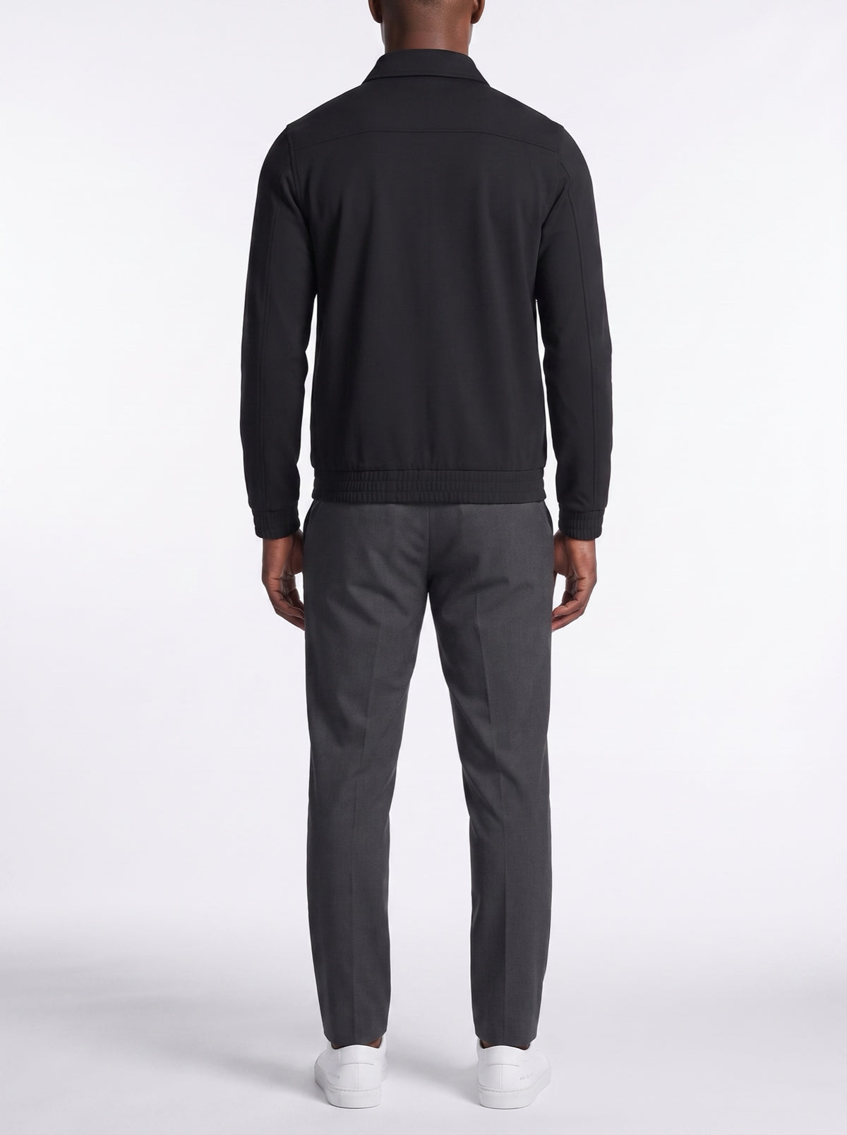 Tech Jacket - Black — back view
