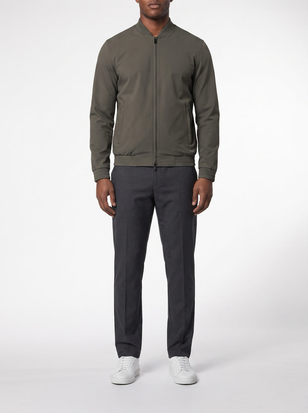 Tech Pants - Green — front view