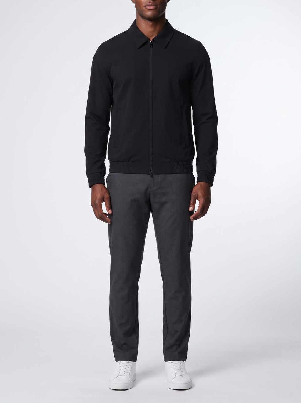 Tech Pants - Black — front view