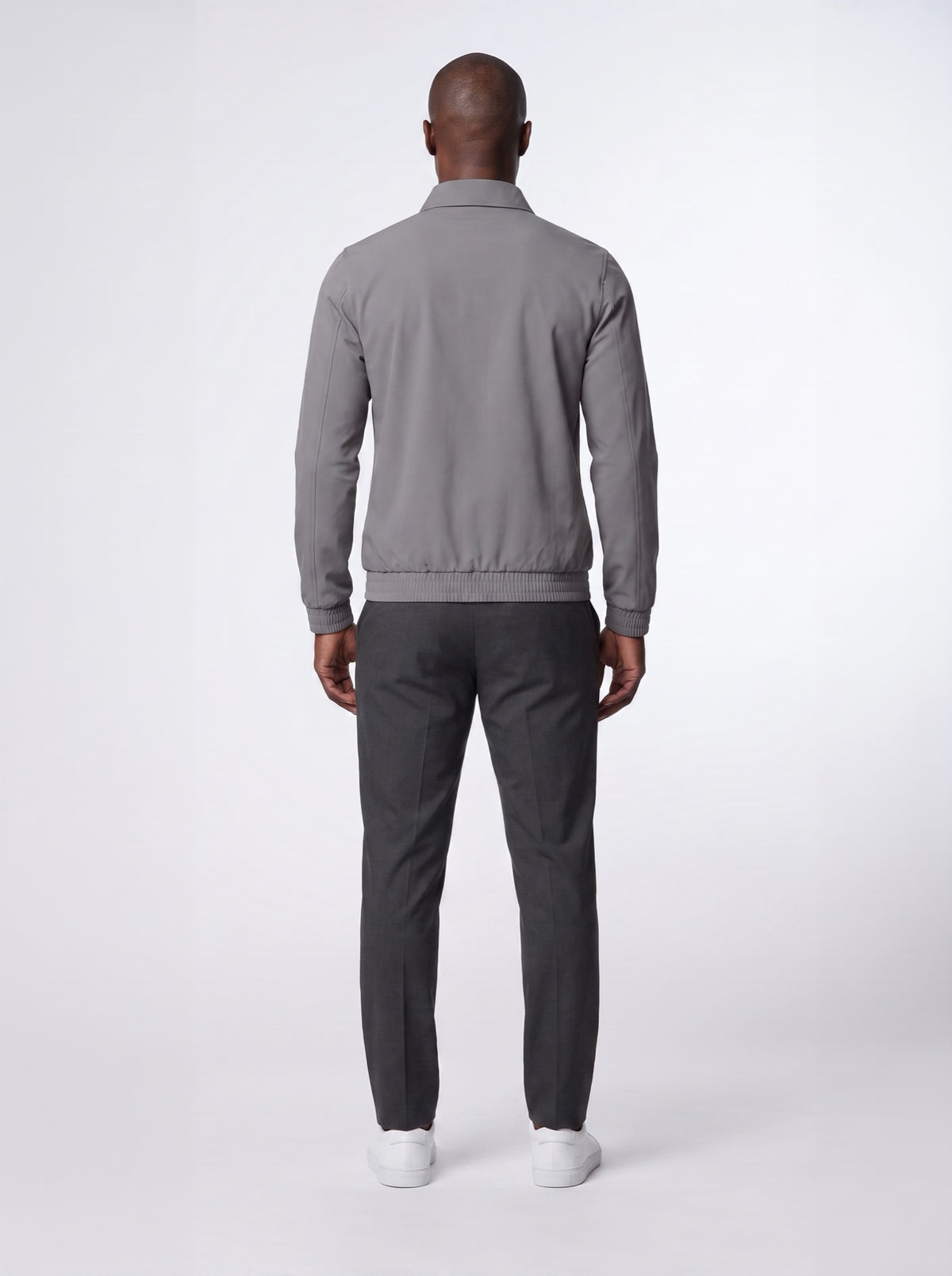 Tech Pants – Gray — back view