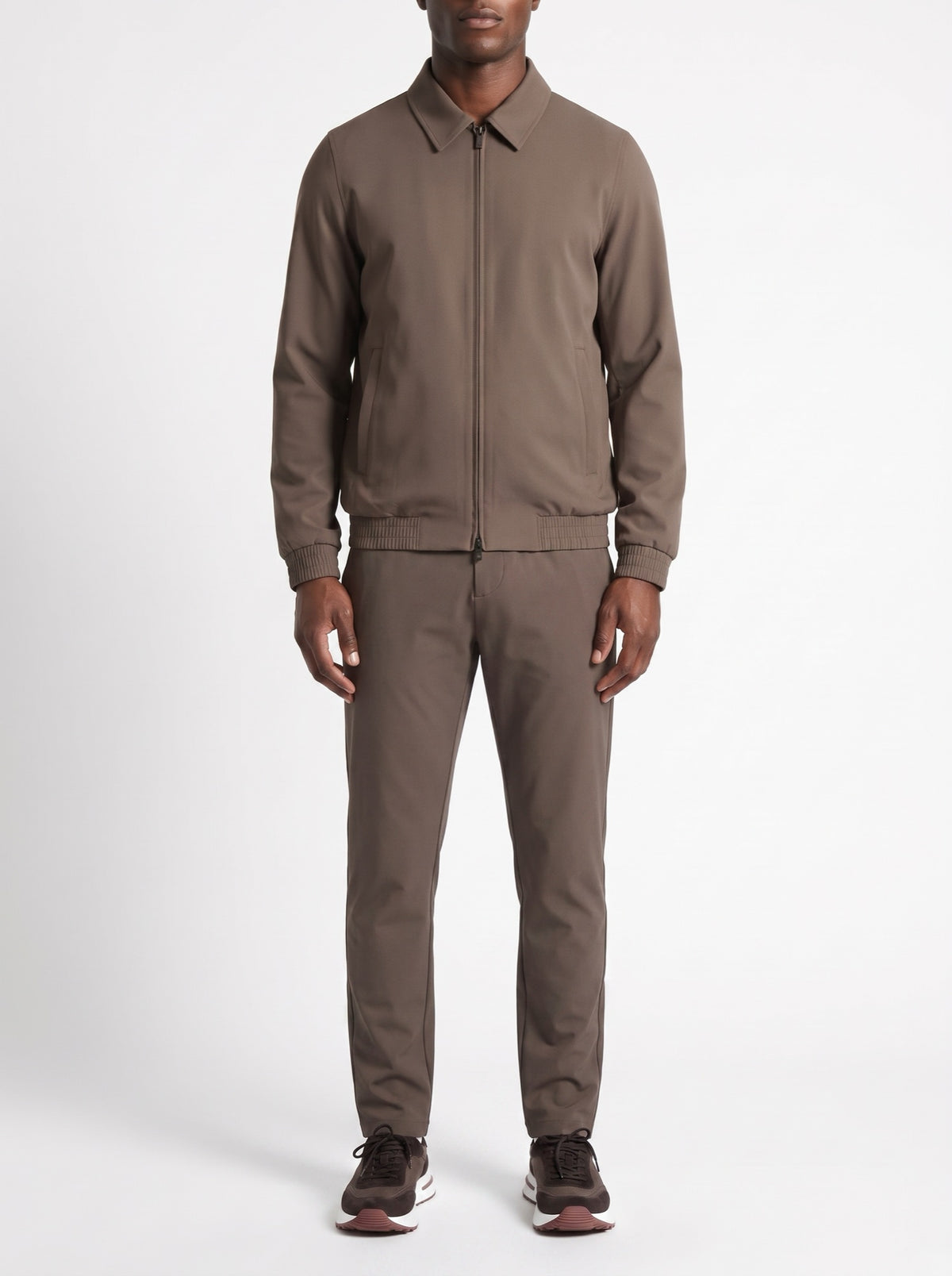 Tech Pants – Ebony — front view