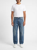 Oversized, Relaxed Vintage Straight-Leg Jeans — front view