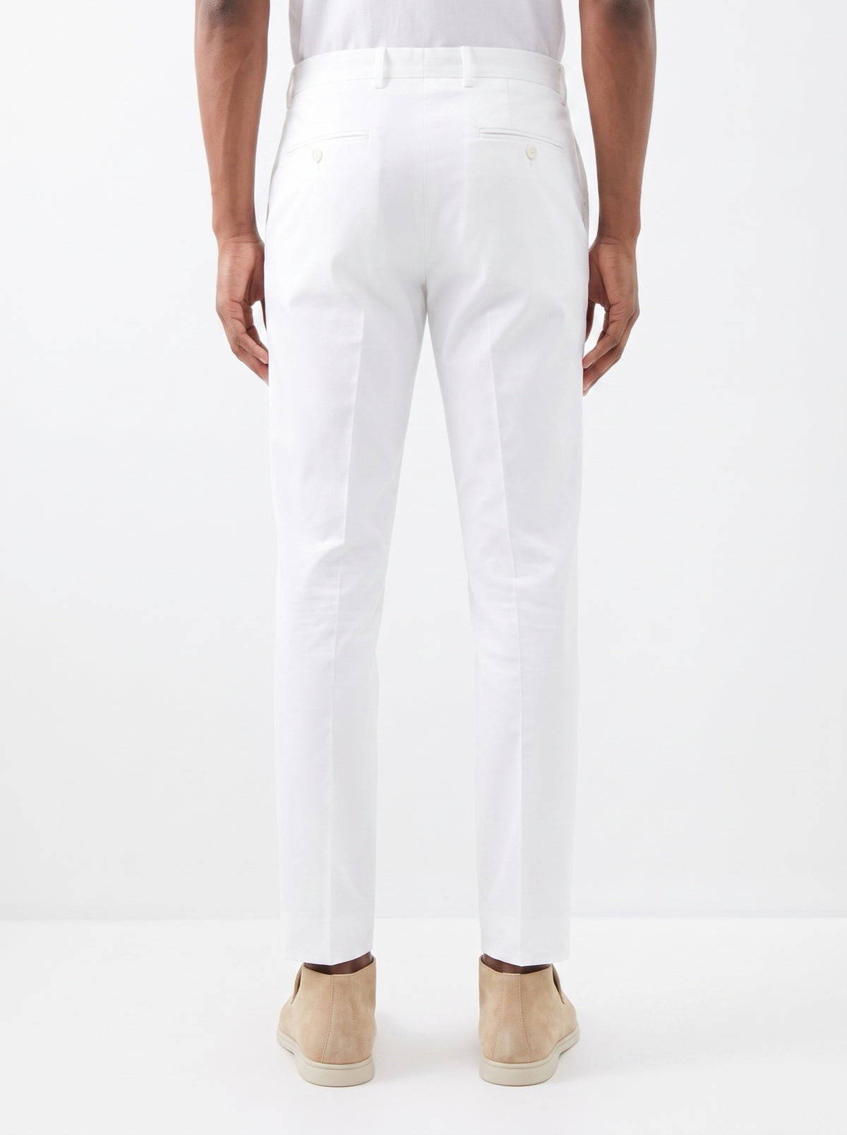 Light Beige City Loafer — back view