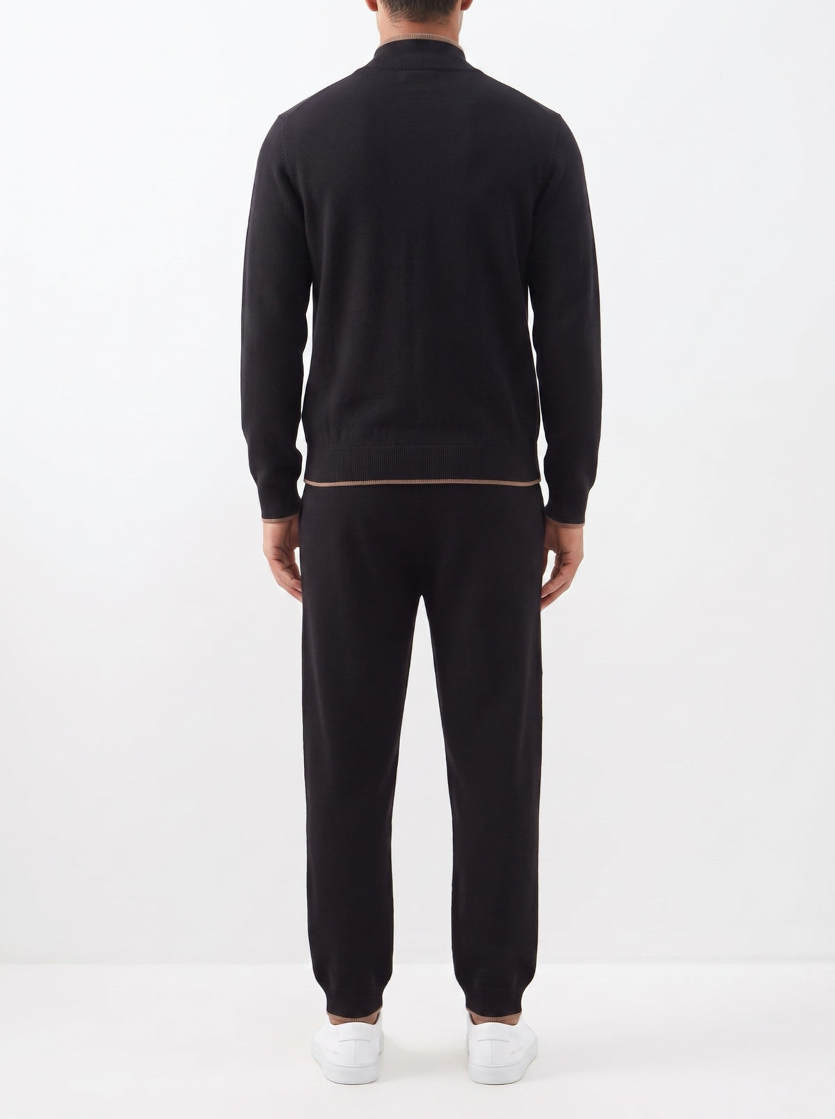 Weekend Joggers – Black — back view