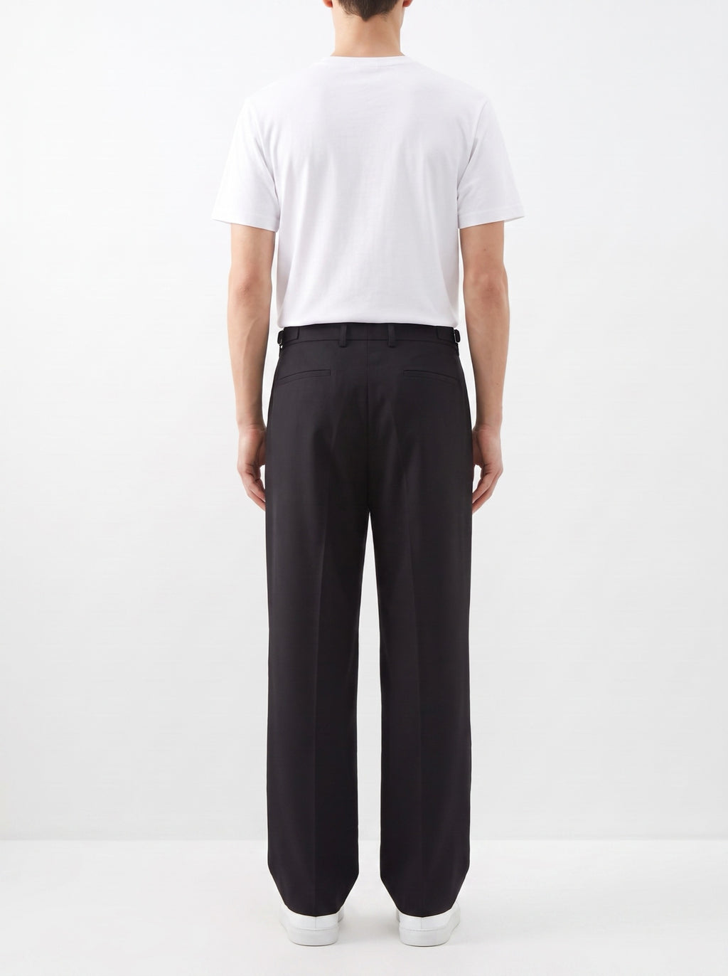 Corvin Pants — Black — back view