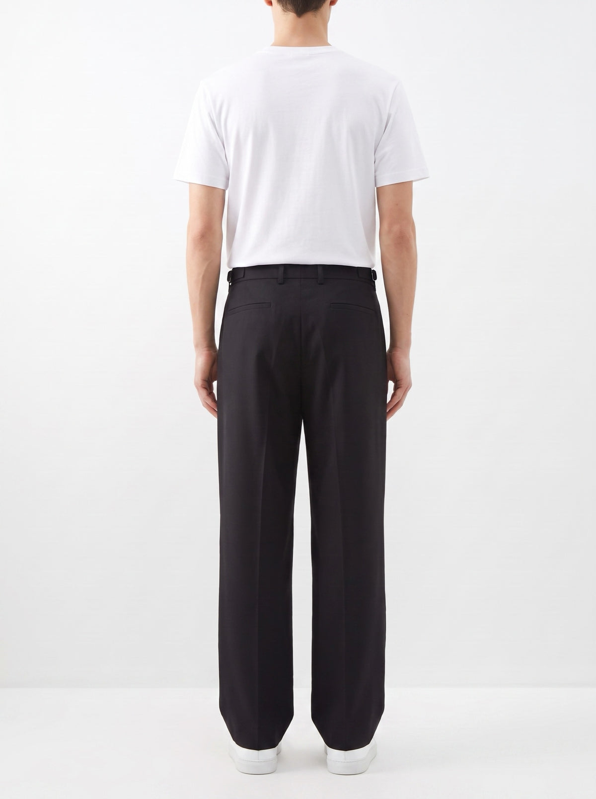 Corvin Pants — Black — back view