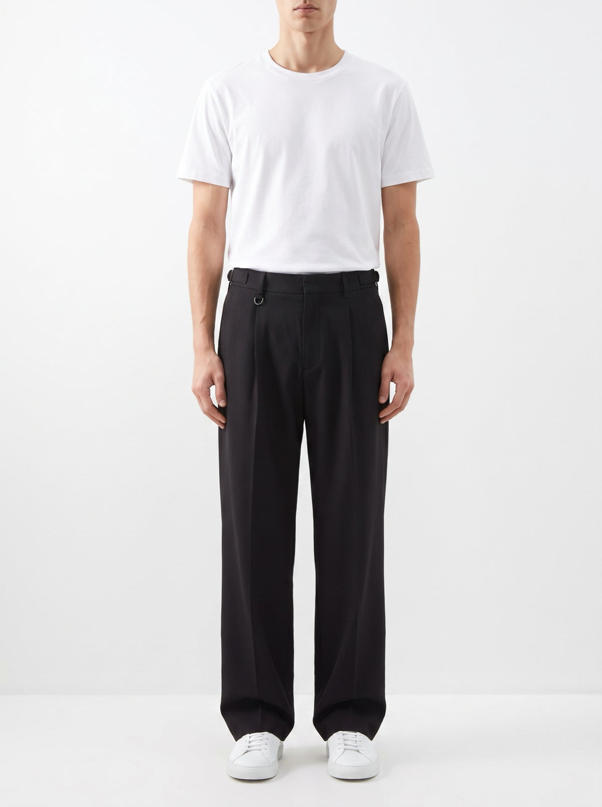 Corvin Pants — Black — front view