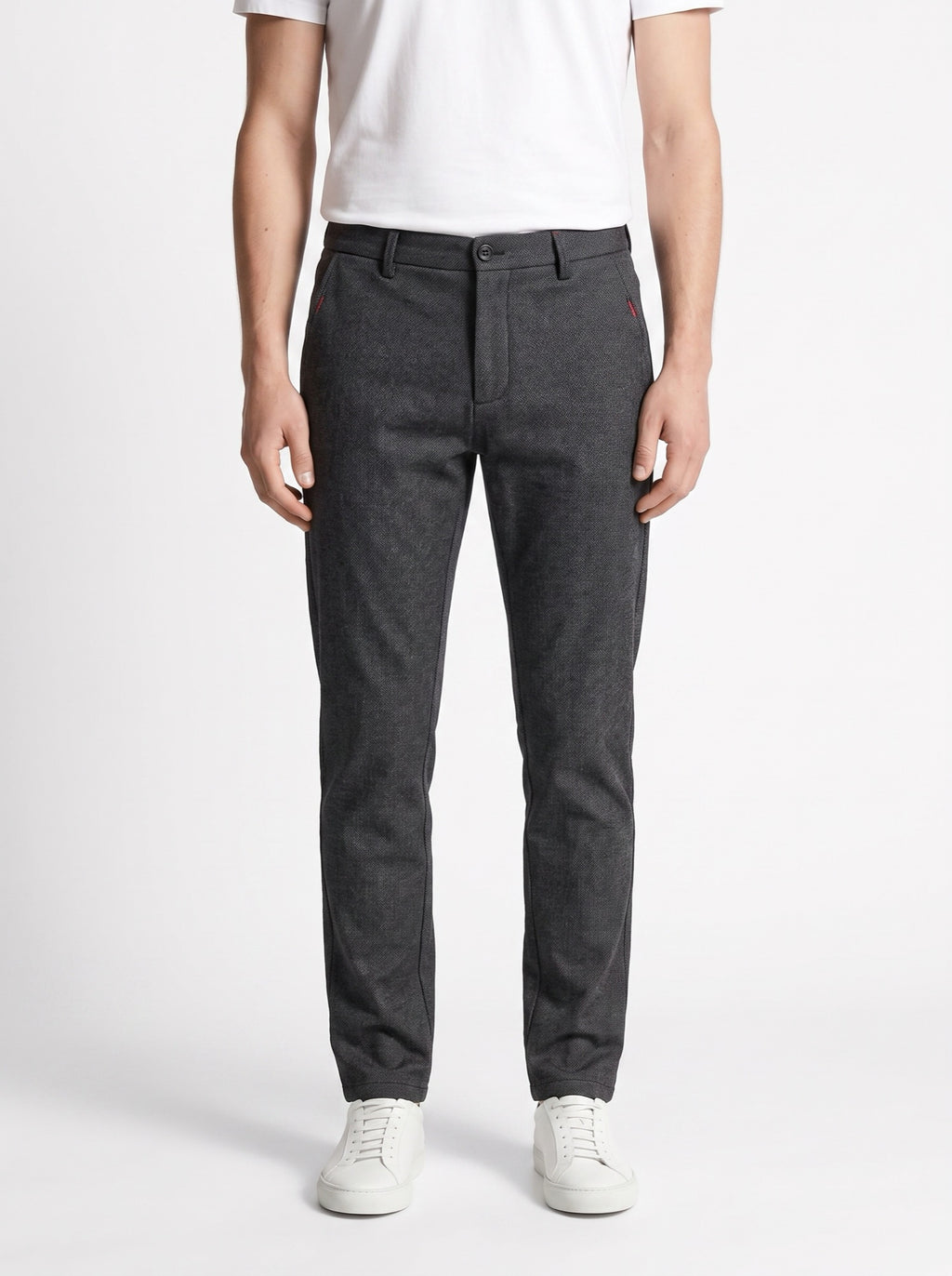 24/7 Pants — Dark Gray — front view