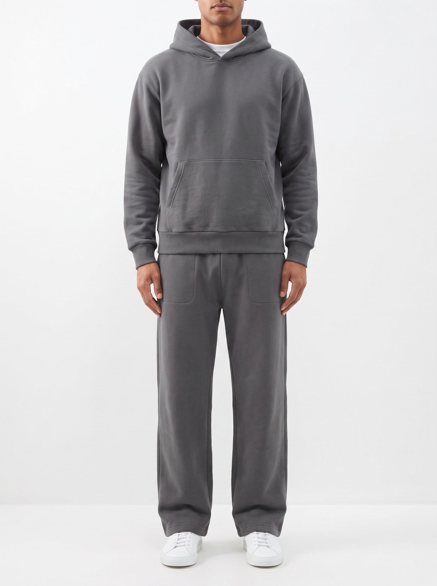 トップス ennoy TEP HOODIE SWEATPANT SETUP GRAY L 2-Piece Hoodie & Sweatpants Set in Dark Gray | Noveraux