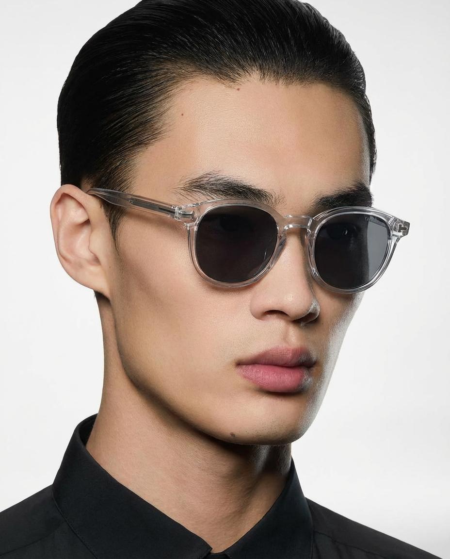 Enzo Sunglasses — Clear